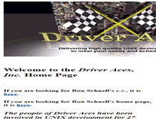 Tablet Screenshot of driver-aces.com